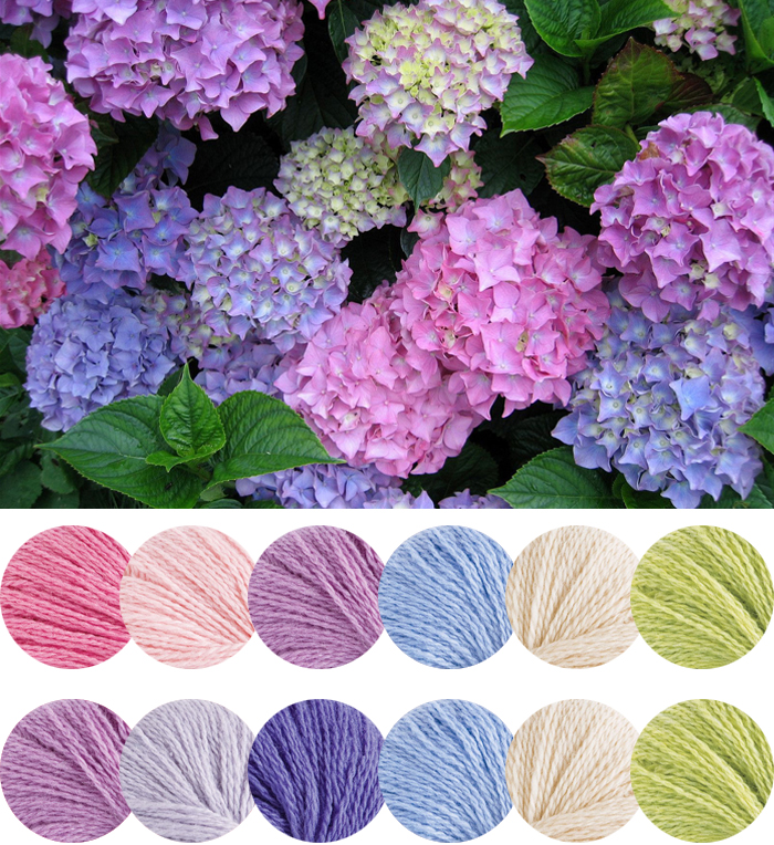  pastels but i do love hydrangeas so i had to do a color combo inspired