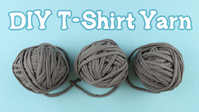 How To Make Your Own T Shirt Yarn