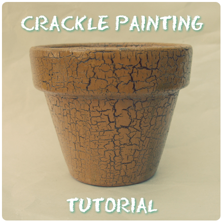 DIY Tutorial: Crackle Painting