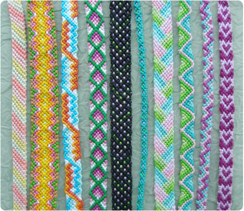 Heart Patterned Friendship Bracelets