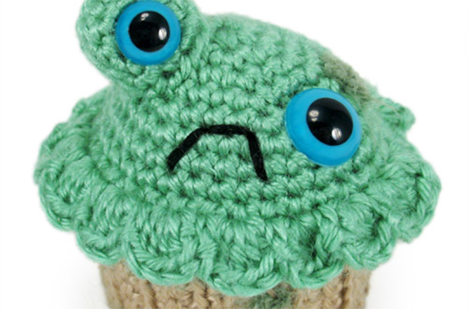 Moldy Cupcake Free Crochet Pattern