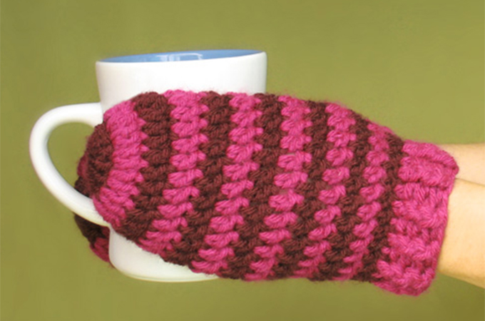 Thumbless Mittens Free Crochet Pattern