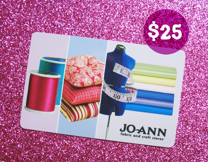 Win A 25 Joann Gift Card