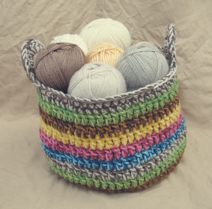 Crochet Yarn Basket