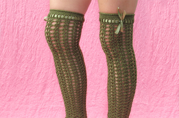 Swell Leg Warmers Free Crochet Pattern