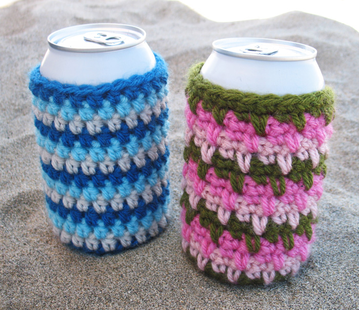 Beer Cozies Free Crochet Pattern - Gleeful Things