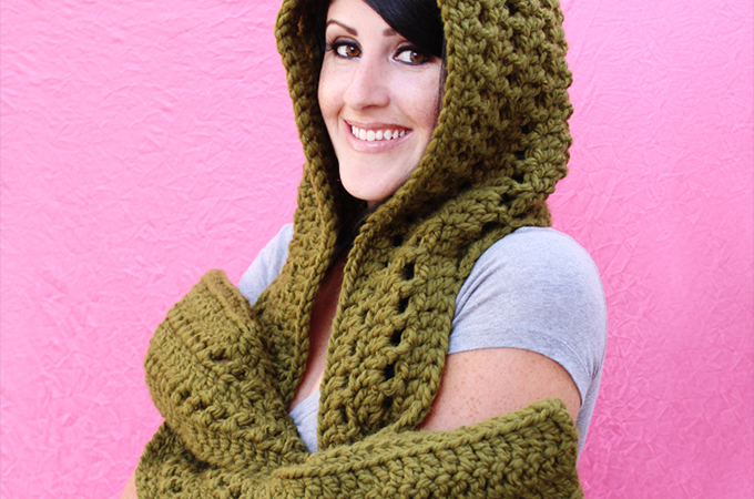 The Fireside Scoodie Crochet Pattern