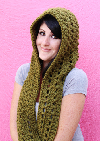 The Fireside Scoodie Crochet Pattern - Gleeful Things