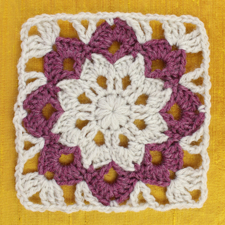 12 Inch Granny Square Crochet Pattern Inspiration - The Unraveled