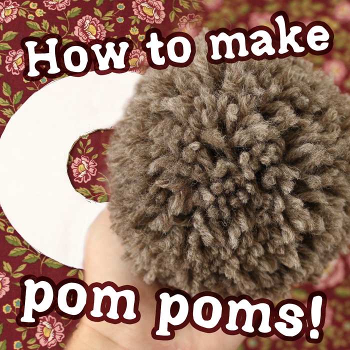 How to Use a Pom Pom Maker Photo and Video Tutorial - Kickin Crochet