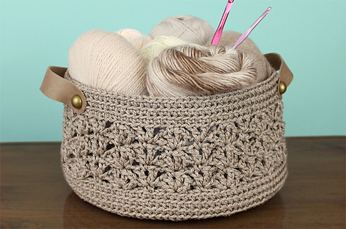 Beachcomber Basket Crochet Pattern