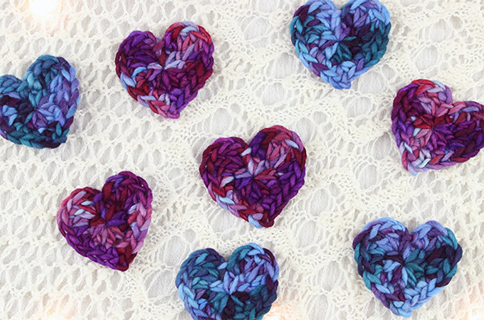 Valentine Hearts Free Crochet Pattern