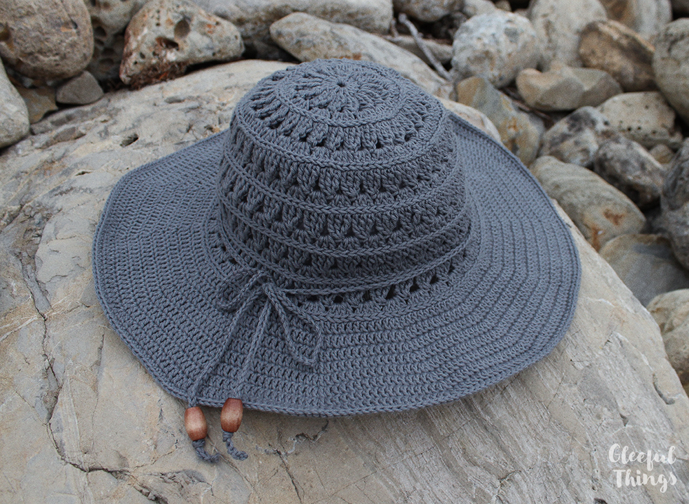 Petals Sun Hat Crochet Pattern Gleeful Things