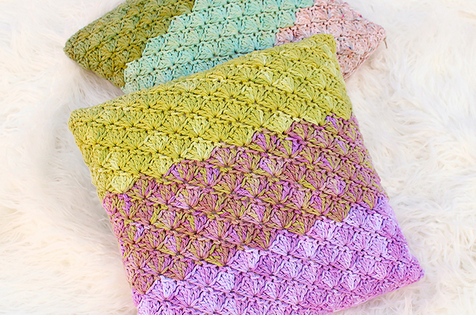Crochet Mermaid Dreams Pillow Free Pattern